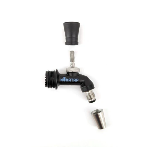 NukaTap® Mini Beer Faucet | Matte Black | Forward Sealing
