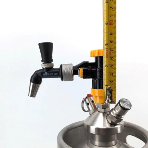 NukaTap® Mini Beer Faucet | Matte Black | Forward Sealing
