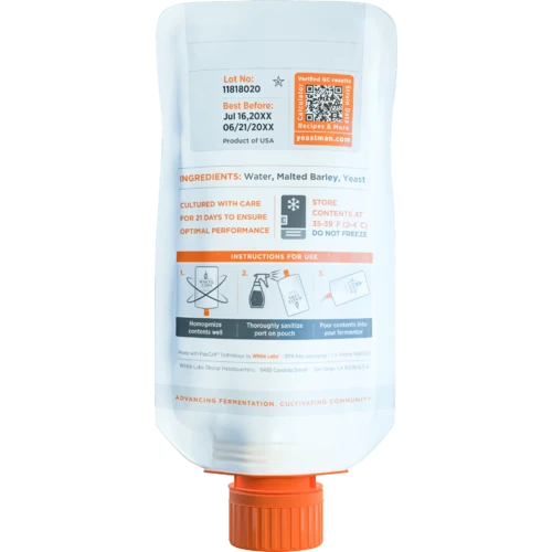 White Labs Yeast | WLP380 Hefeweizen IV | Beer Yeast | PurePitch® Next Generation | Industry Leading Viability | 150 Billion Cells