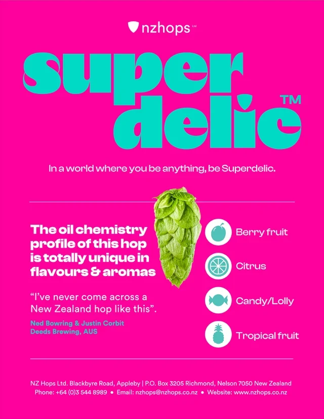 2026 Superdelic Hop Pellets - 1 oz