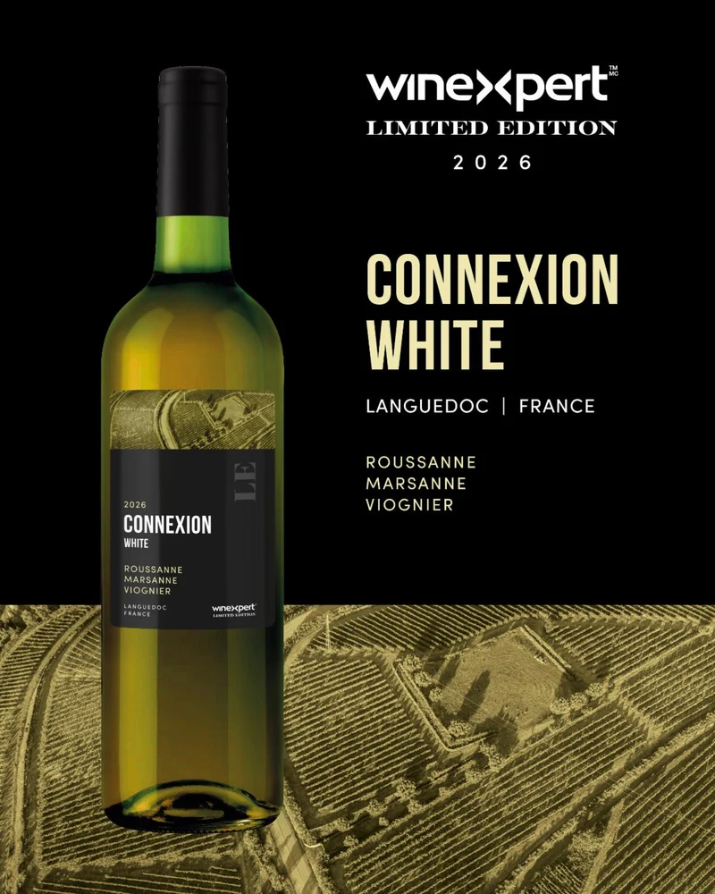 LE26 Connexion White, Viognier, Roussanne, Marsanne, France 14L Wine Kit