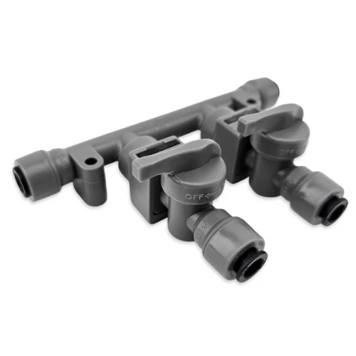 Duotight Gas Manifold | Push-In Check Valves | 8 mm Duotight