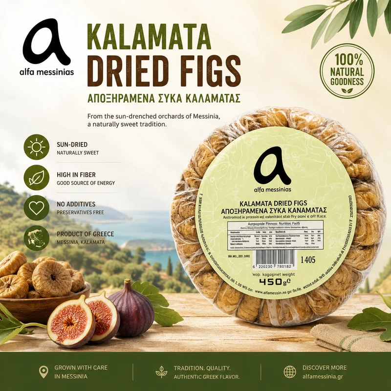 Alfa Crown Kalamata Figs (Incir) 450 g