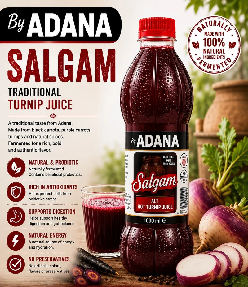 By Adana Turnip Juice Hot (Acili Salgam) 300 ml