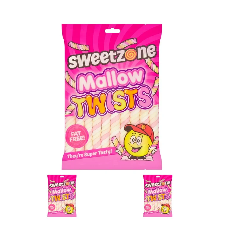 Sweetzone Mallow Twists 160g