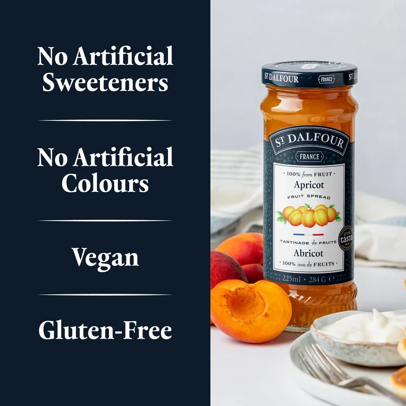 St Dalfour Apricot Spread 284g