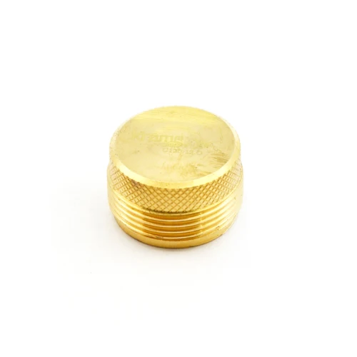 Faucet Plug with Washer (Plated Brass)