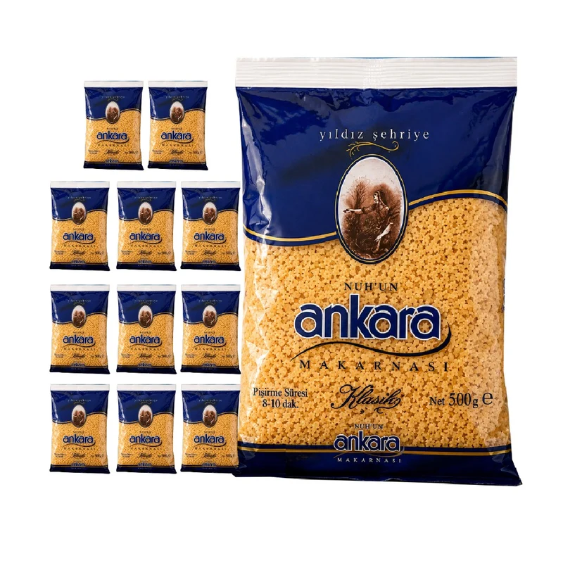 Nuhun Ankara Star Vermicelli Pasta (Yildiz Sehriye ) 500 g