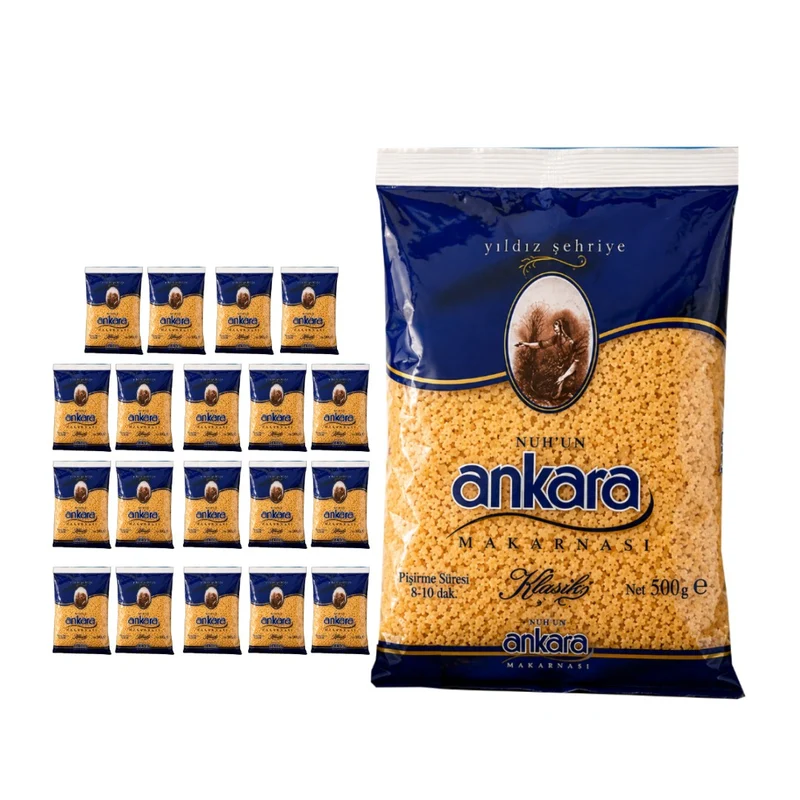 Nuhun Ankara Star Vermicelli Pasta (Yildiz Sehriye ) 500 g
