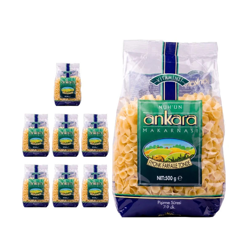 Nuhun Ankara Vitaminli Farfalle Tonde (Fiyonk Makarna ) 500 g