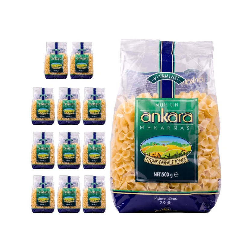 Nuhun Ankara Vitaminli Farfalle Tonde (Fiyonk Makarna ) 500 g