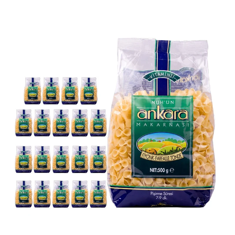 Nuhun Ankara Vitaminli Farfalle Tonde (Fiyonk Makarna ) 500 g