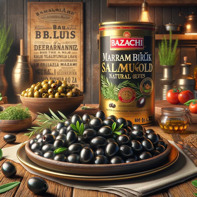 Marmarabirlik Black Olive Paste Plain (Jar) 340g