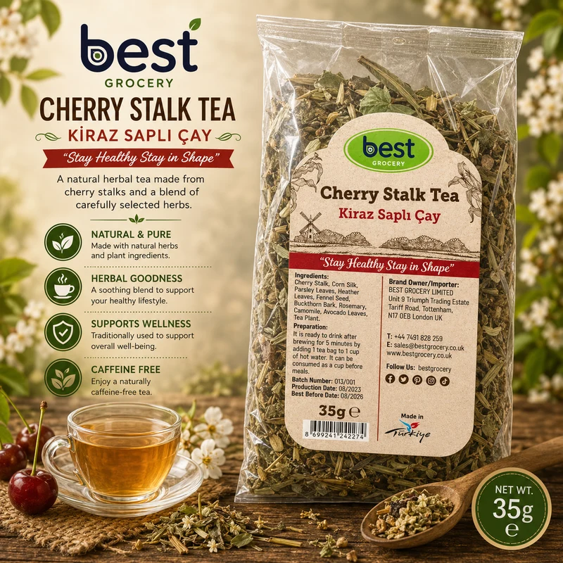 Best Cherry Stalk Tea (Kiraz Sapi Cayi) 35g