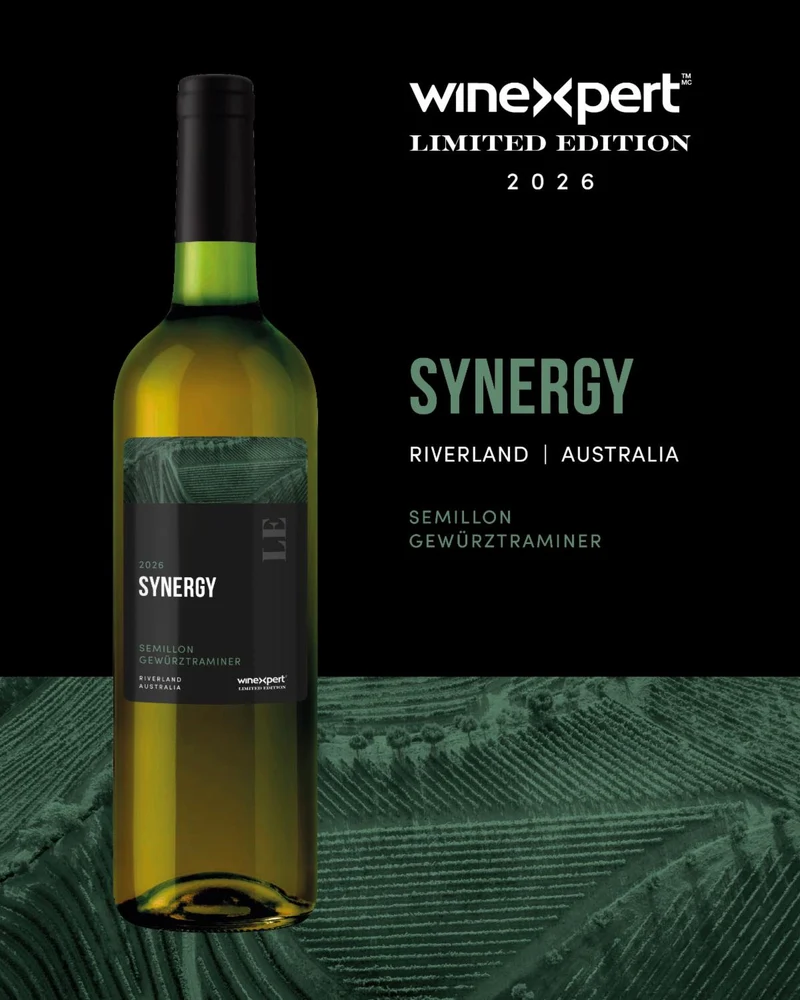 LE26 Synergy, Semillon Gewurztraminer, Australia 14L Wine Kit