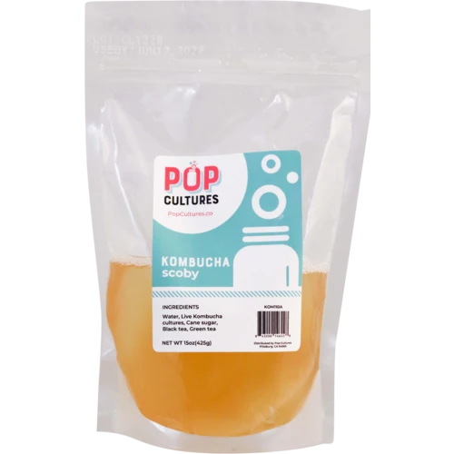 Pop Cultures | Kombucha SCOBY Starter Culture