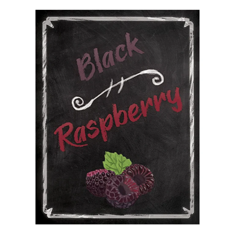 Black Raspberry Wine Labels 30/pack