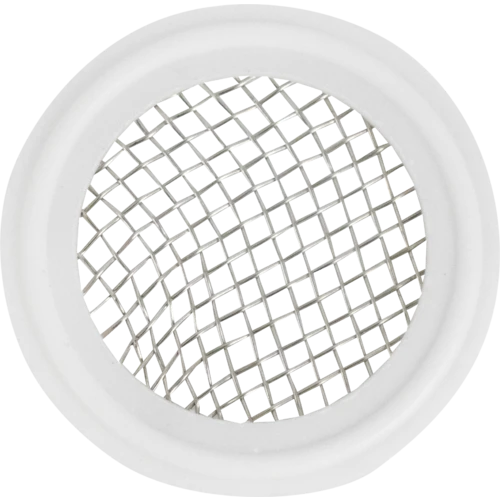 Tri-Clamp Gasket with Stainless Mesh Screen | 7 Mesh | Teflon | 1.5"