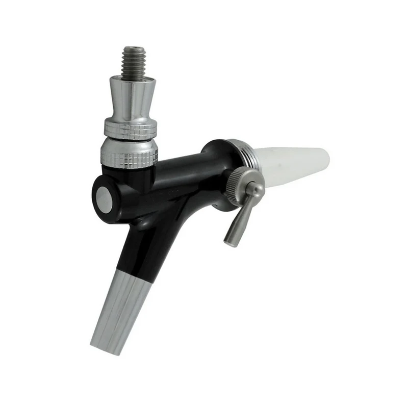 CM Becker Laminar Flow Faucet - Self Closing (Black - 304 S/S)
