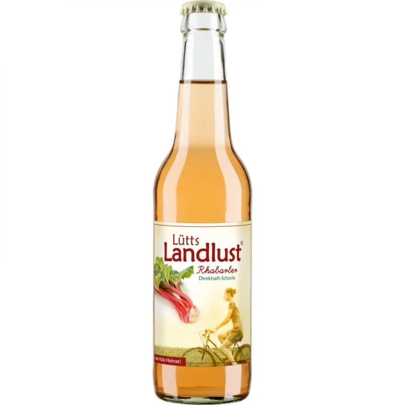 Lütts Landlust Rhabarber 24x0,33l