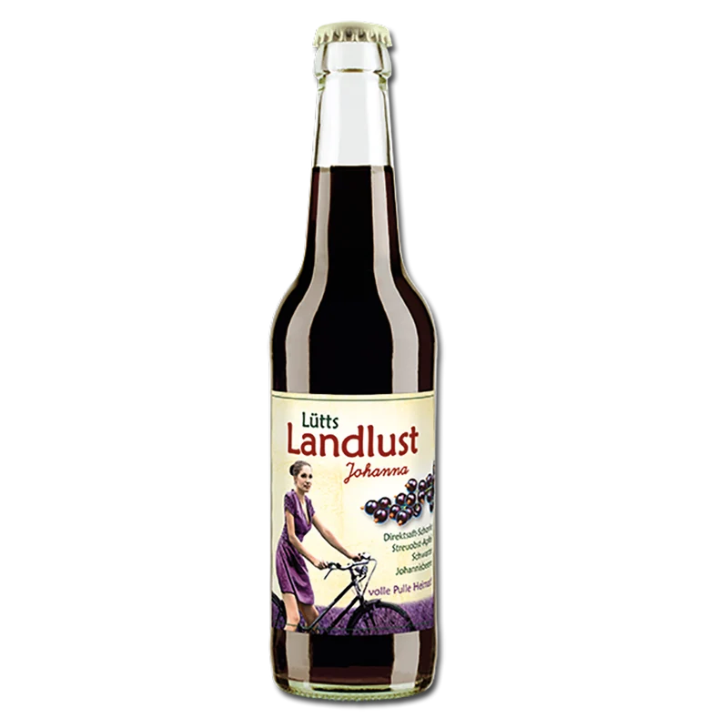 Lütts Landlust Schwarze Johannisbeere 24 x 0,33l