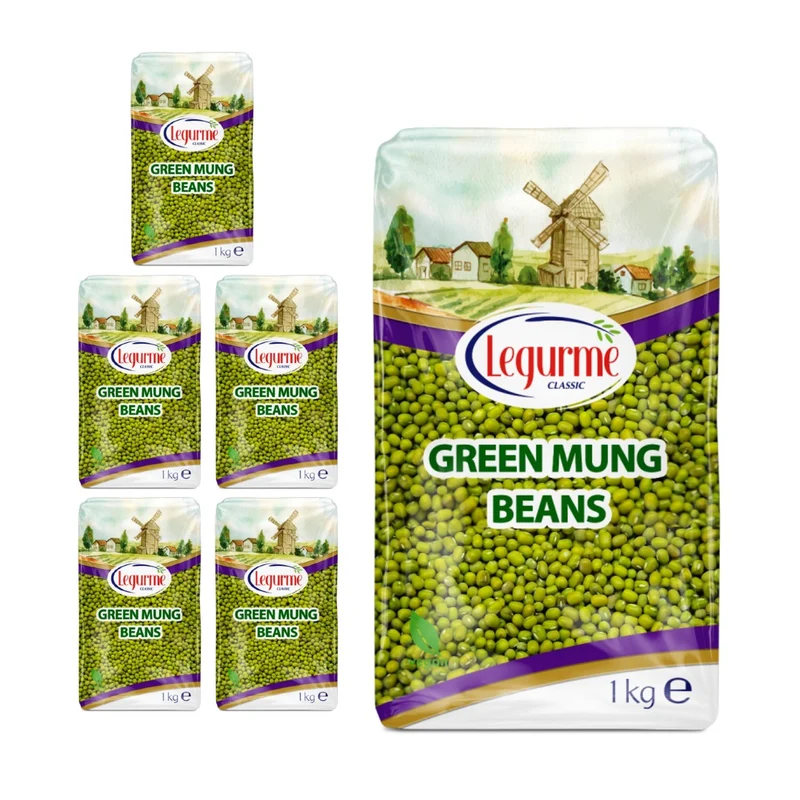 Legurme Green Mung Beans 1kg