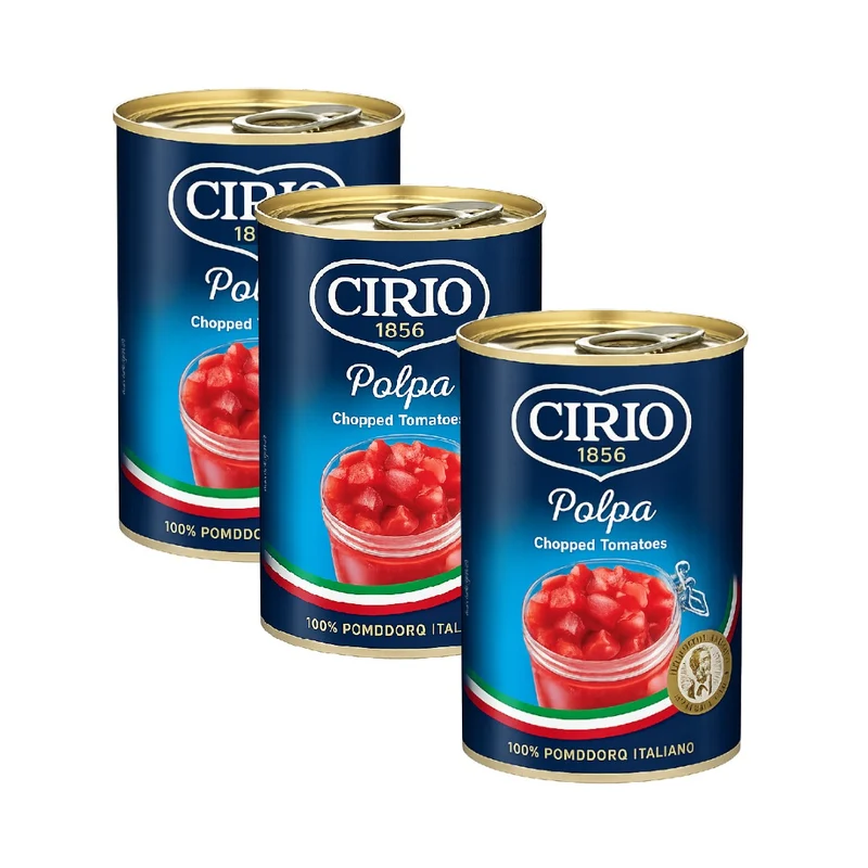 Cirio Polpa Chopped Tomatoes 400gr (Tin)