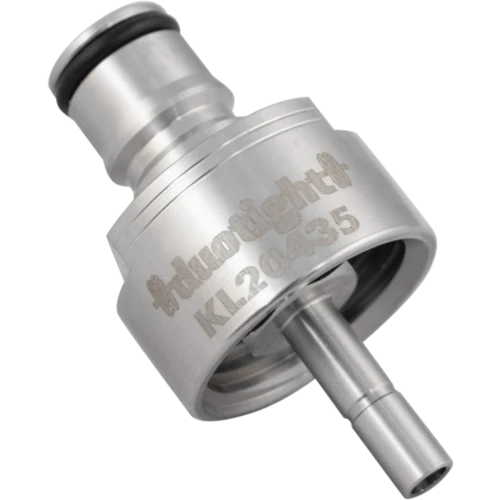 Carbonation and Line Cleaning Ball Lock Quick Disconnect (QD) Cap - Stainless - Duotight Compatible