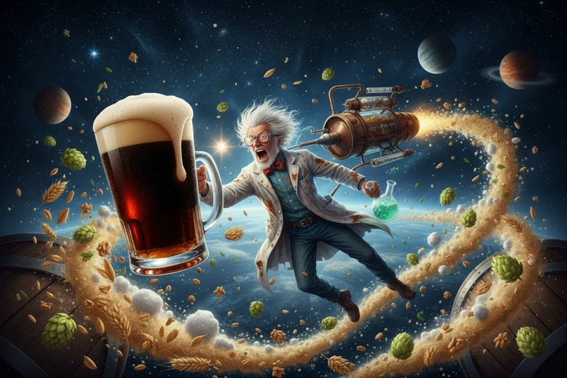 Dr. J's Lunar Blackout Brewing Kit - 5 Gallon (Black Rye IPA Style)