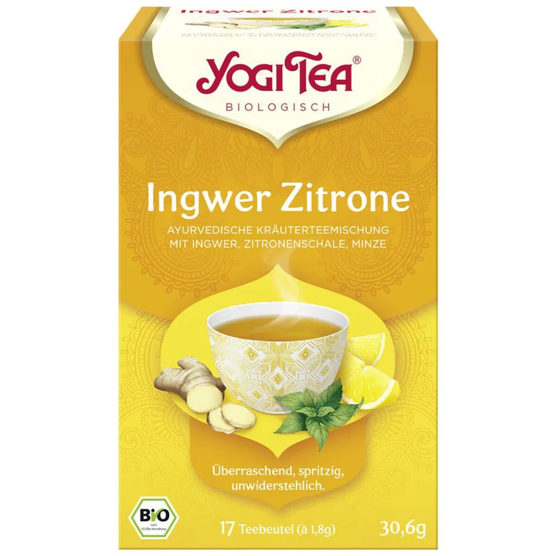 Ingwer Zitrone Tee