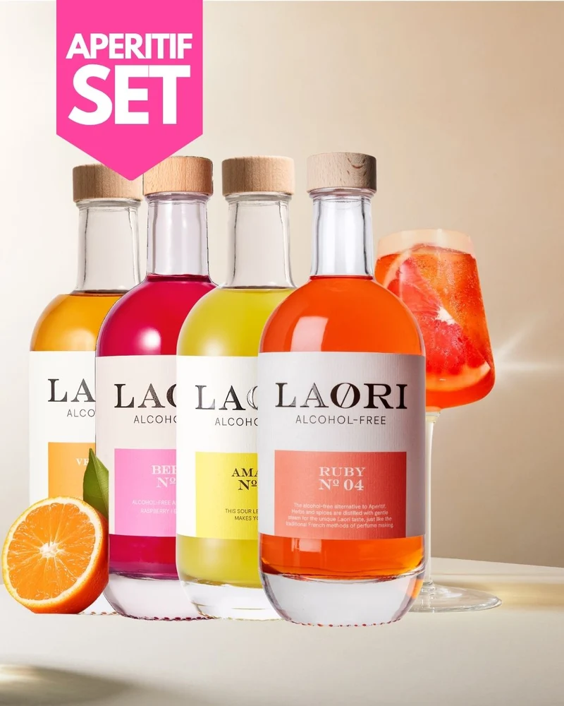 Spritz Set mit Amalfi, Ruby, Berry, Vermouth