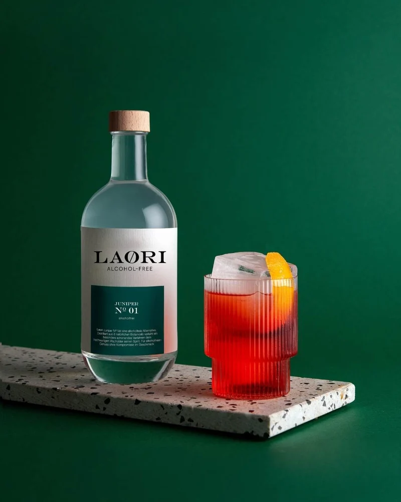 Großes Negroni Set Mit Ruby, Vermouth, Juniper