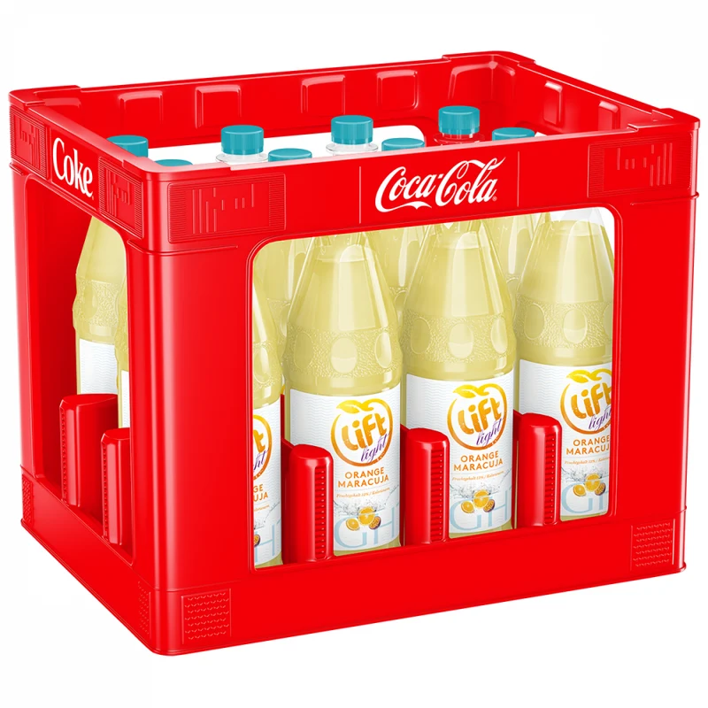 Kasten Lift Light Orange Maracuja 12 x 1L MW