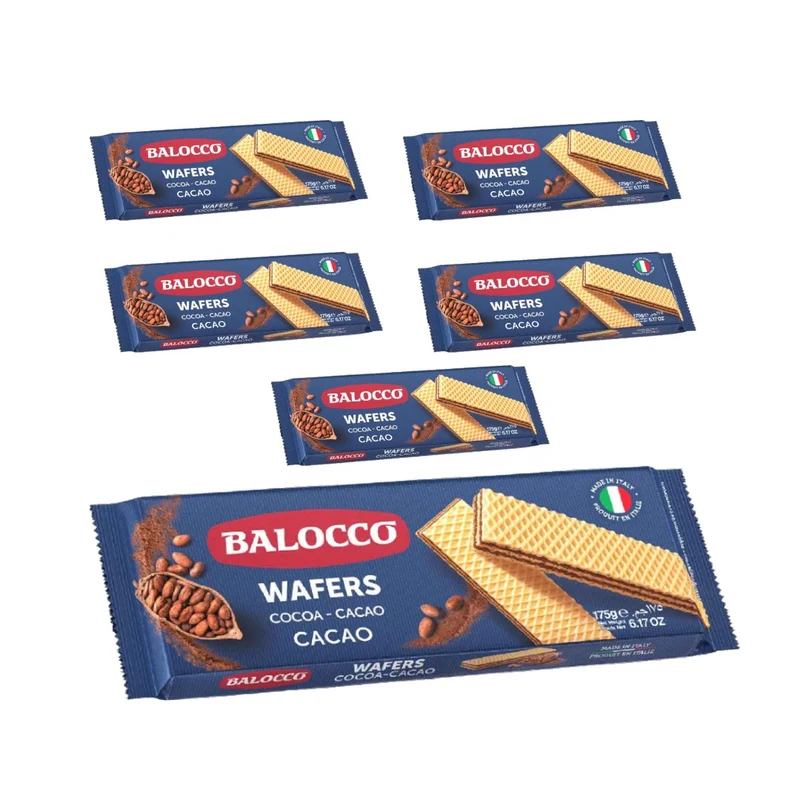 Balocco Wafers With Cocoa Flavour, 175g