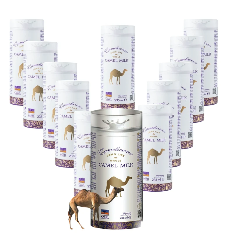 Camelicious Long Life Camel Milk Whole, 235 ml