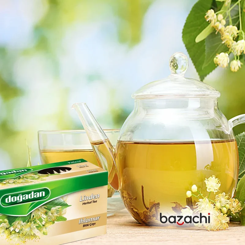 Dogadan Linden Herbal Tea (Ihamur Cayi), 20 Tea Bags