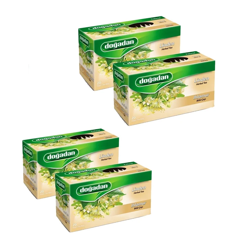 Dogadan Linden Herbal Tea (Ihamur Cayi), 20 Tea Bags