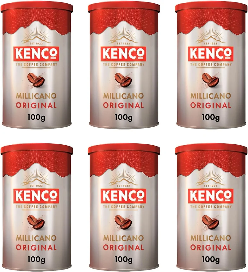 Kenco Millicano Original Instant Coffee, 6x100g