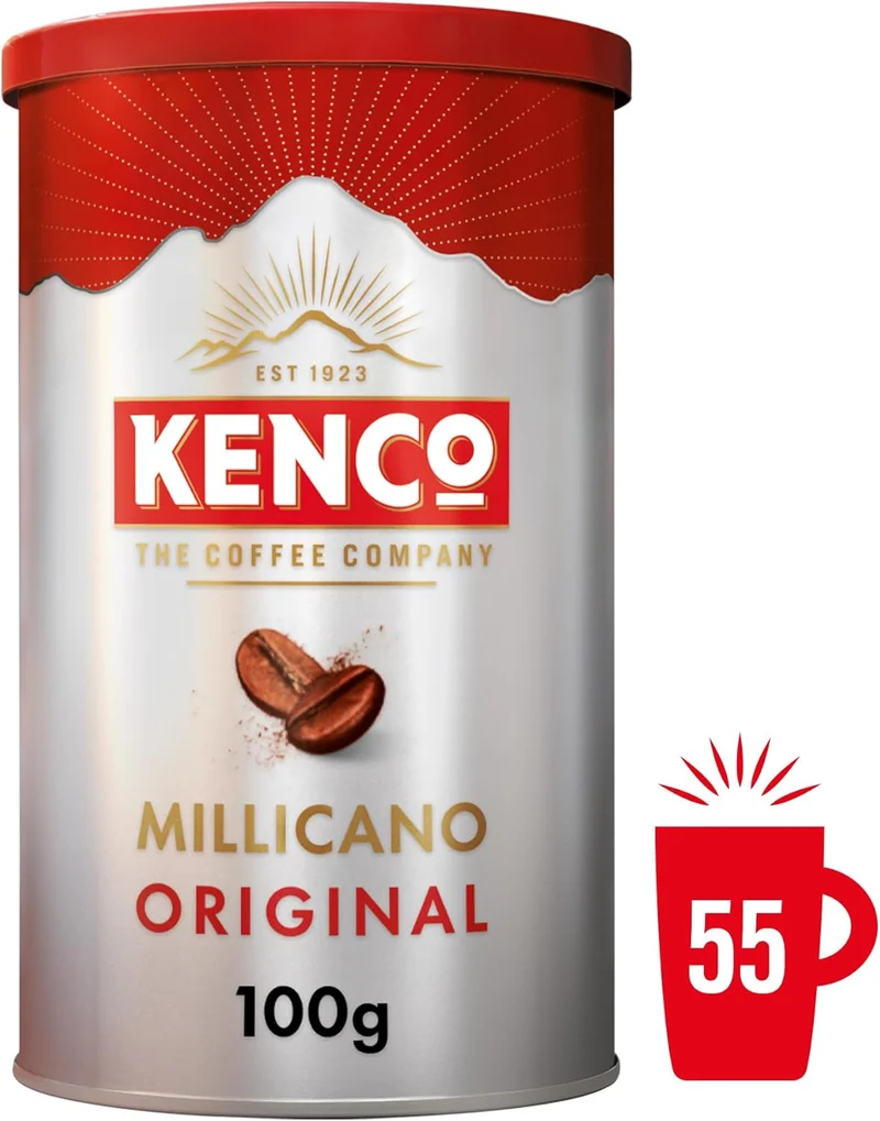 Kenco Millicano Original Instant Coffee, 6x100g
