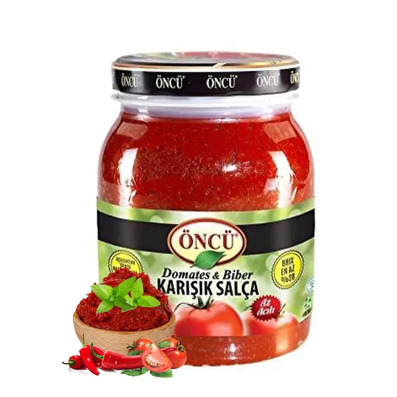 Oncu Tomato and Pepper Mixed Paste ( Karisik Salca ), 1600g