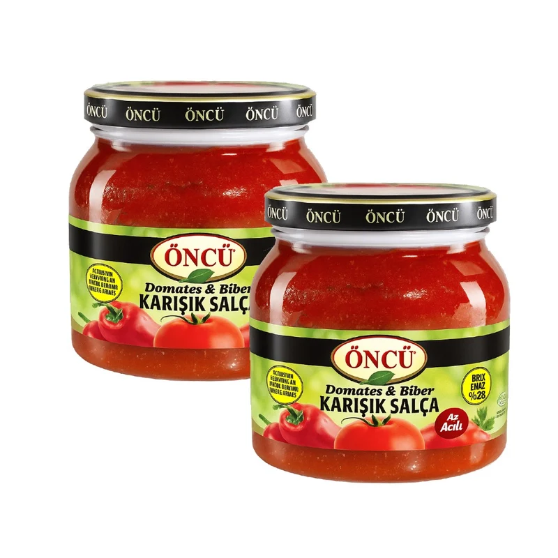 Oncu Tomato and Pepper Mixed Paste ( Karisik Salca ), 1600g
