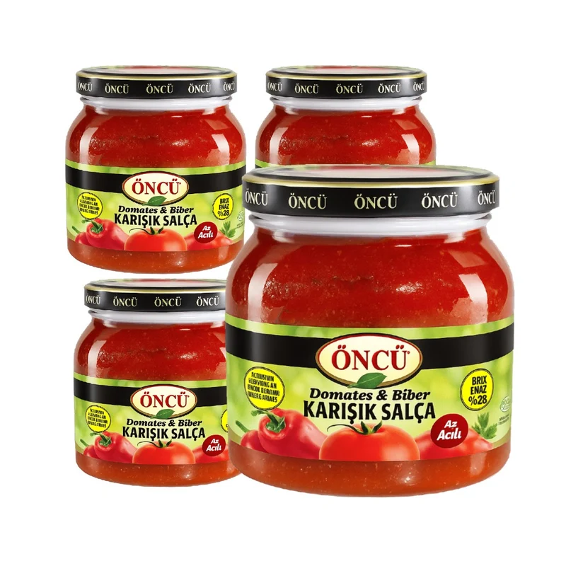 Oncu Tomato and Pepper Mixed Paste ( Karisik Salca ), 1600g