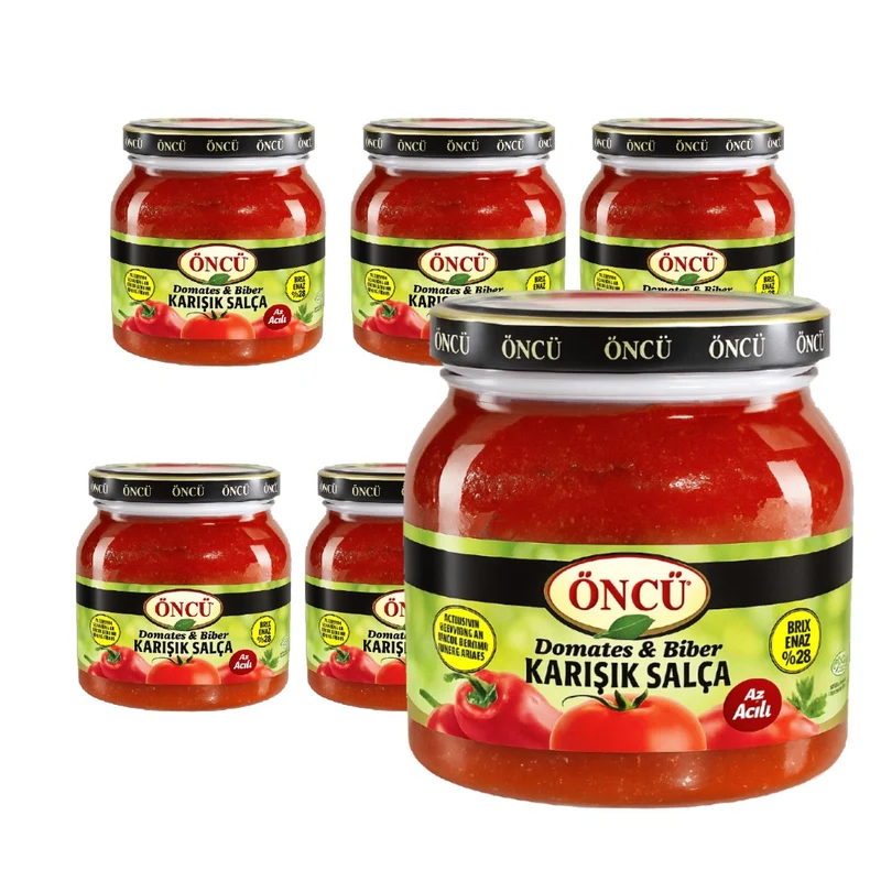Oncu Tomato and Pepper Mixed Paste ( Karisik Salca ), 1600g