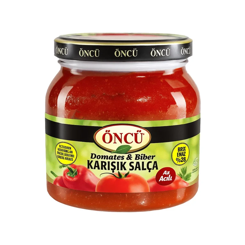 Oncu Tomato and Pepper Mixed Paste ( Karisik Salca ), 1600g