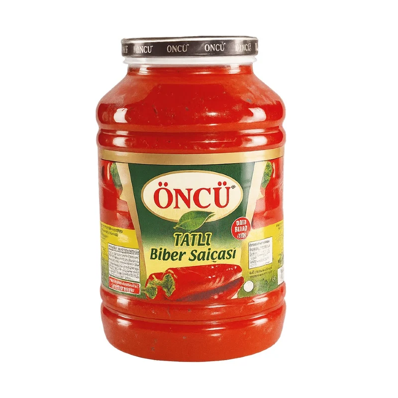 Oncu Mild Pepper Paste ( Tatli Biber Salcasi ), 4.3 Kg