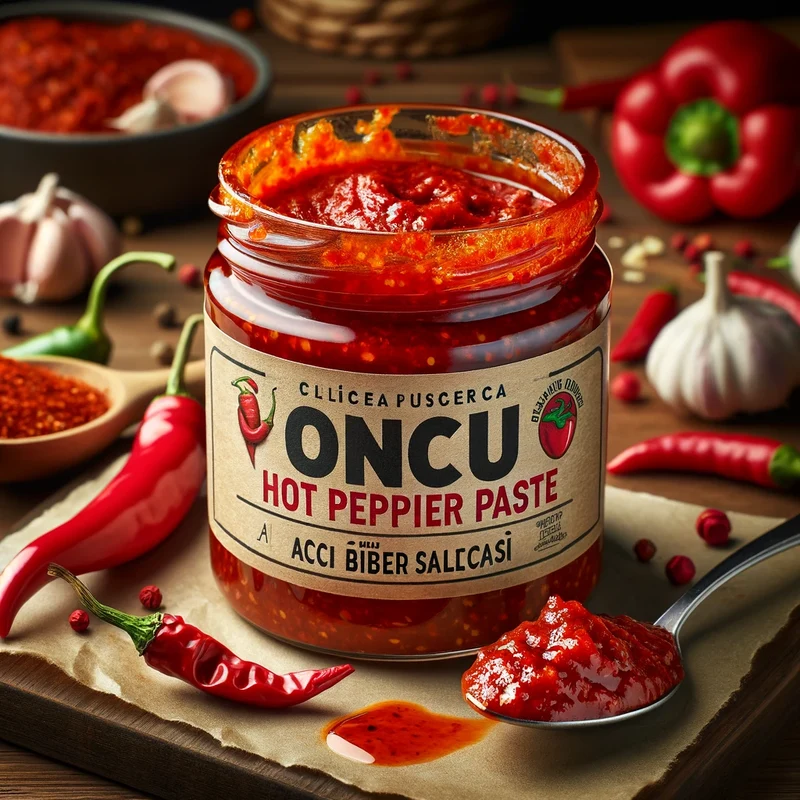 Oncu Mild Pepper Paste ( Tatli Biber Salcasi ), 4.3 Kg
