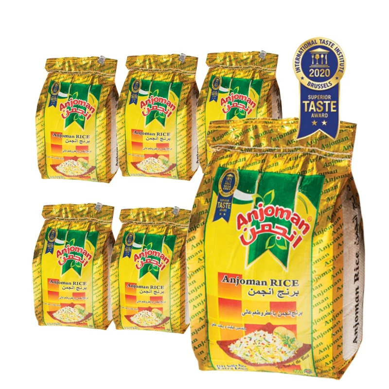 Anjoman Gold Label Sella Basmati Rice, 10kg