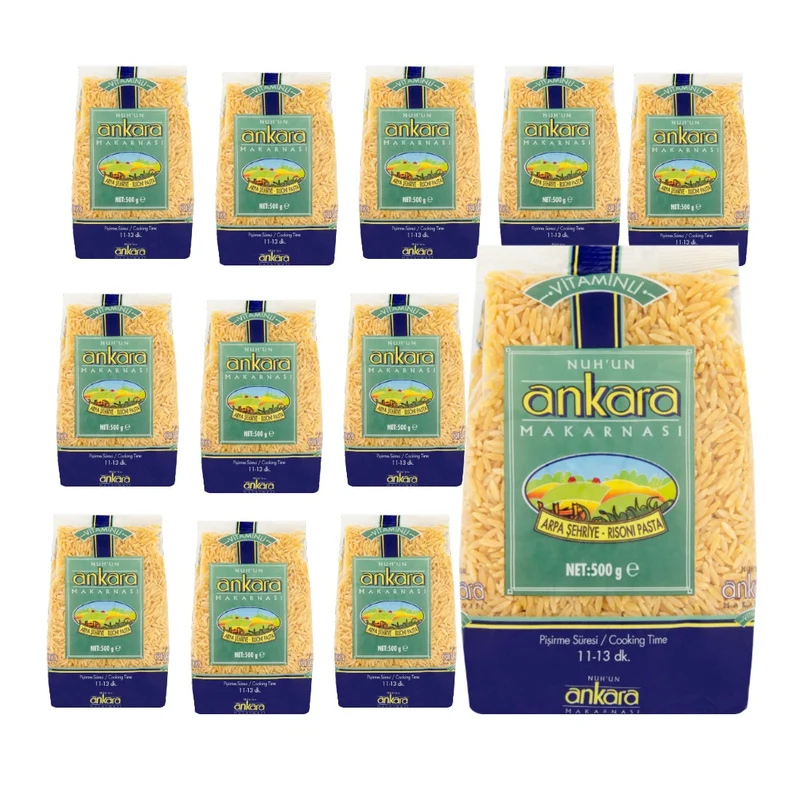 Ankara Makarnasi Risoni Pasta (Arpa Sehriye) 500g