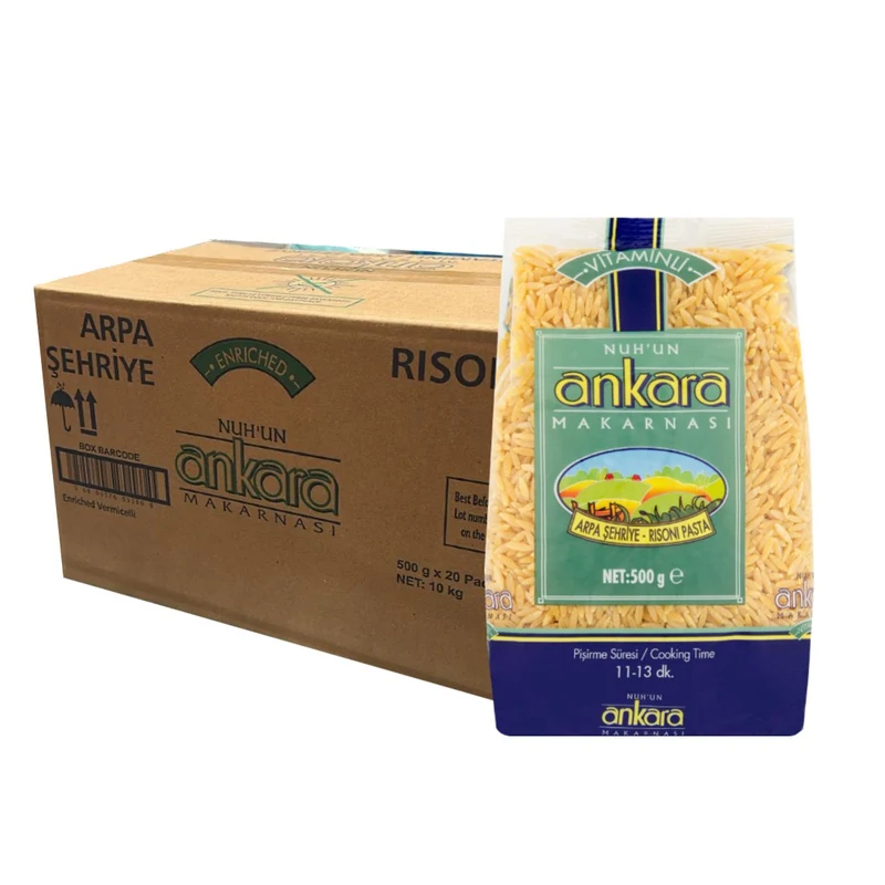 Ankara Makarnasi Risoni Pasta (Arpa Sehriye) 500g