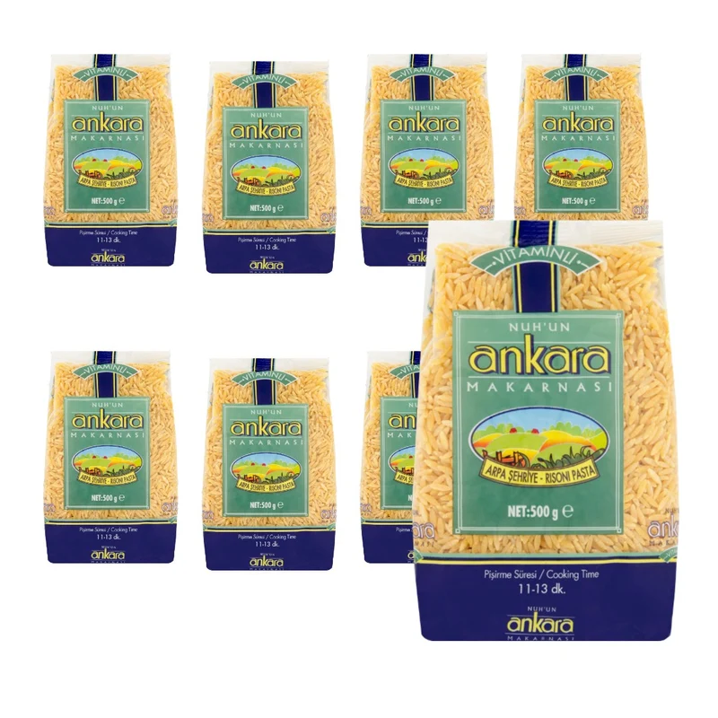 Ankara Makarnasi Risoni Pasta (Arpa Sehriye) 500g